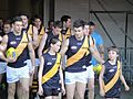 Richmond players run out