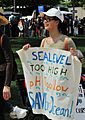 Save our ocean, People's Climate March, 29 April 2017 (cropped)