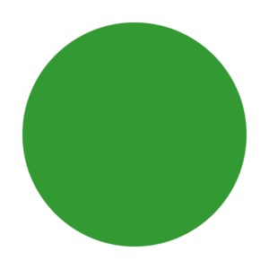 Ski trail rating symbol-green circle