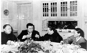 Soong Ching-ling and Kim Il-sung