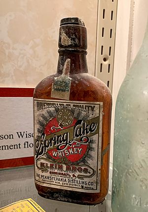 Spring Lake Whiskey bottle