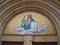 St-leo-abbey-entrance mosaic01