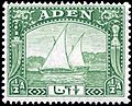Stamp Aden 1937 0.5a