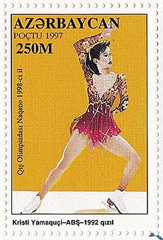 Stamp of Azerbaijan - 1998 - Colnect 289128 - Figure skating