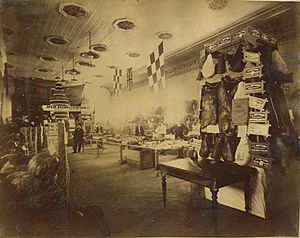StateLibQld 1 242382 View of one of the exhibits at the Townsville Show, ca.1896