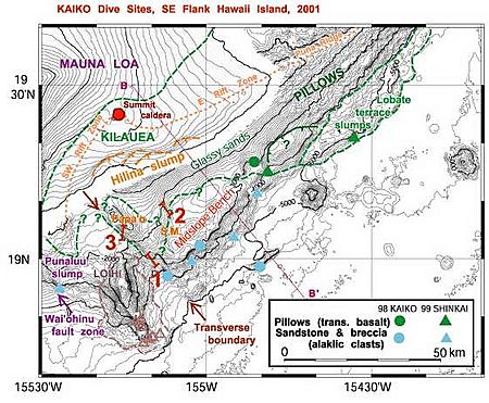 USGS Kīlauea Hilina slump