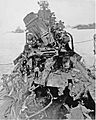 USS Newcomb Damage 1945