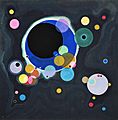 Vassily Kandinsky, 1926 - Several Circles, Gugg 0910 25