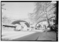 View looking due east along Hamilton Avenue. - Pennsylvania Railroad, Brilliant Cut-Off, South Wye, Linden Avenue at Frankstown Avenue, Pittsburgh, Allegheny County, PA HAER PA,2-PITBU,75-1