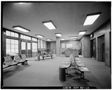 Waiting room. - Whitehall Street Ferry Terminal, 11 South Street, New York, New York County, NY HAER NY,31-NEYO,146-10