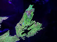 Wfm cape breton island pseudocolour