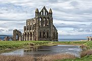 Whitby Abbey ruins, Yorkshire