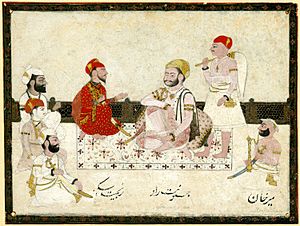 Yashwant Rao Holkar and Ranjit Singh in 1805