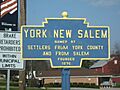 York New Salem, PA Keystone Marker
