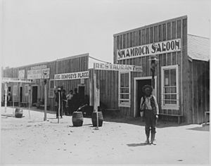 "Saloons and disreputable places of Hazen (Nev.) June 24, 1905." By Lubkin - NARA - 532037