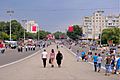 Площадь Суворова после парада