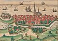 1594 map of Elbogen
