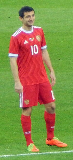 2017 RUS v BEL exhibition - Alan Dzagoev