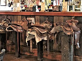 2021 Tortilla Flat Superstition Saloon interior saddle bar 2