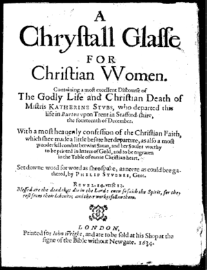 A Chrystall Glasse for Christian Women