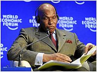 Abdoulaye Wade, World Economic Forum 2009 Annual Meeting