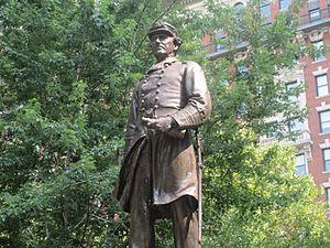 Admiral Farragut statue in Madison Square Park