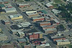 Aerial view of Chanute (2013)