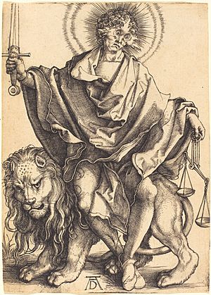 Albrecht Dürer - Sol Iustitiae (Sun of Righteousness) (NGA 1943.3.3484)