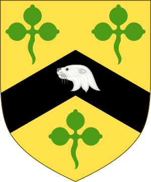 Arms of Sir James Balfour of Denmilne and Kinnaird, 1st Baronet