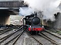 Austerity locomotive of the East Lancashire Railway