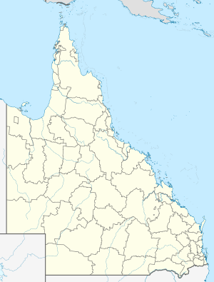 Map showing the location of Cape Grafton