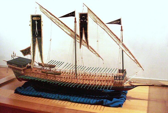 Barbarossa galley in France 1543