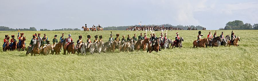 Bataille Waterloo 1815 reconstitution 2011 2