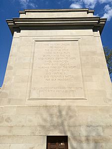 Battle of Princeton Monument (rear)