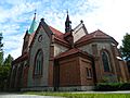 Budynek kościoła parafialnego p.w.Św.Elżbiety Węgierskiej