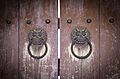 Bulguksa temple Dragonhead door-knocker