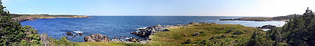 Coastal Cape Breton Island - Eastern Gun Landing Cove Head - Louisbourg
