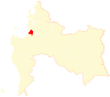 Location of Lota commune in the Biobío Region