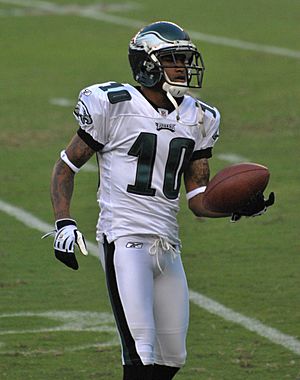 DeSean Jackson at Jacksonville at Philadelphia 2009-08-29