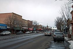 Main Street in Delta.