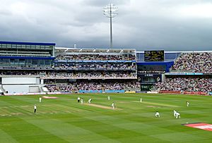 Edgbaston - view of new stand from the north