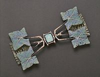 Fern Leaves Brooch Lalique