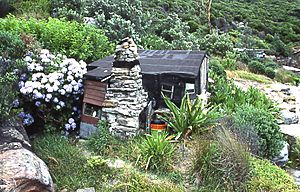 Fisherman's hut, Dobroyd Head, New South Wales
