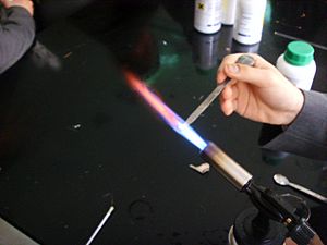 Flame Test K