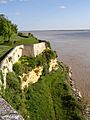 France - Blaye - La Gironde depuis la citadelle