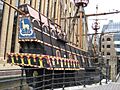 Francis-drake-galleon-southwark-london-uk