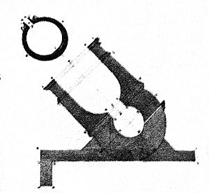 French mortar diagram 18th century