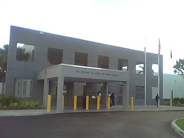 Front of Krop High School