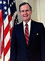 George H. W. Bush, President of the United States, 1989 official portrait