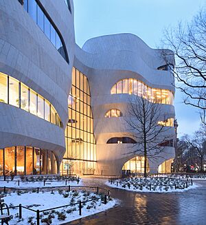 Gilder Center in Winter